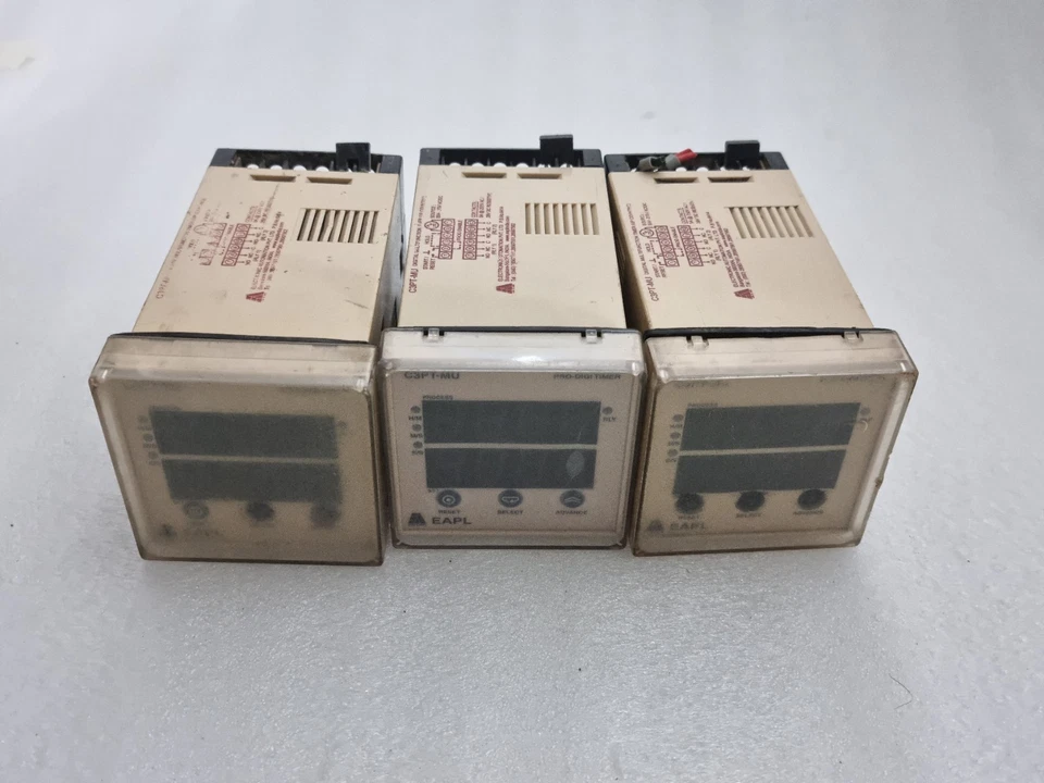 EAPL C3PT-MU DIGITAL MULTIFUNCTION TIMER 85-270V AC/DC (USED WORKING)